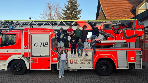 Gruppenfoto Kinderfeuerwehr 27.03.2025